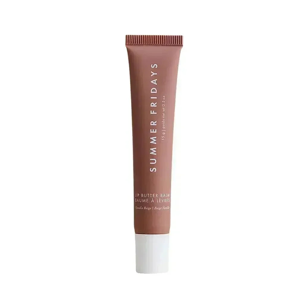 NEW Summer Fridays Mini Lip Gloss Set Vanilla Beige Lip Balm Long Lasting Moisturizing Smooth Soft Tube Makeup Lip Care Suit
