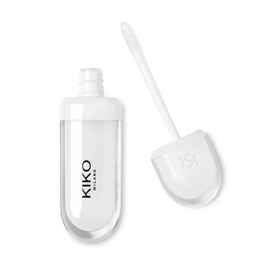 Kiko 3D Hydra LipGloss Non-fading Waterproof Blusher Moisturizing Shimmer Makeup Lip Gloss Lipstick Brun Rose Pearly Mauve Liner