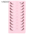 YSDO Natural Mink Eyelashes 3/6/10 Pairs Wispy Faux 3D Mink Lashes Short Fluffy Half False Eyelash Makeup Tools Cat Eye Lashes