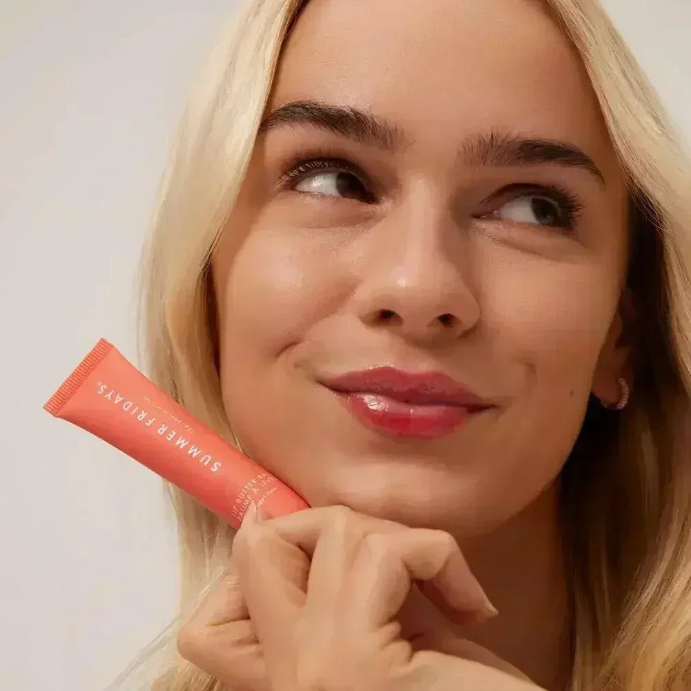 NEW Summer Fridays Mini Lip Gloss Set Vanilla Beige Lip Balm Long Lasting Moisturizing Smooth Soft Tube Makeup Lip Care Suit