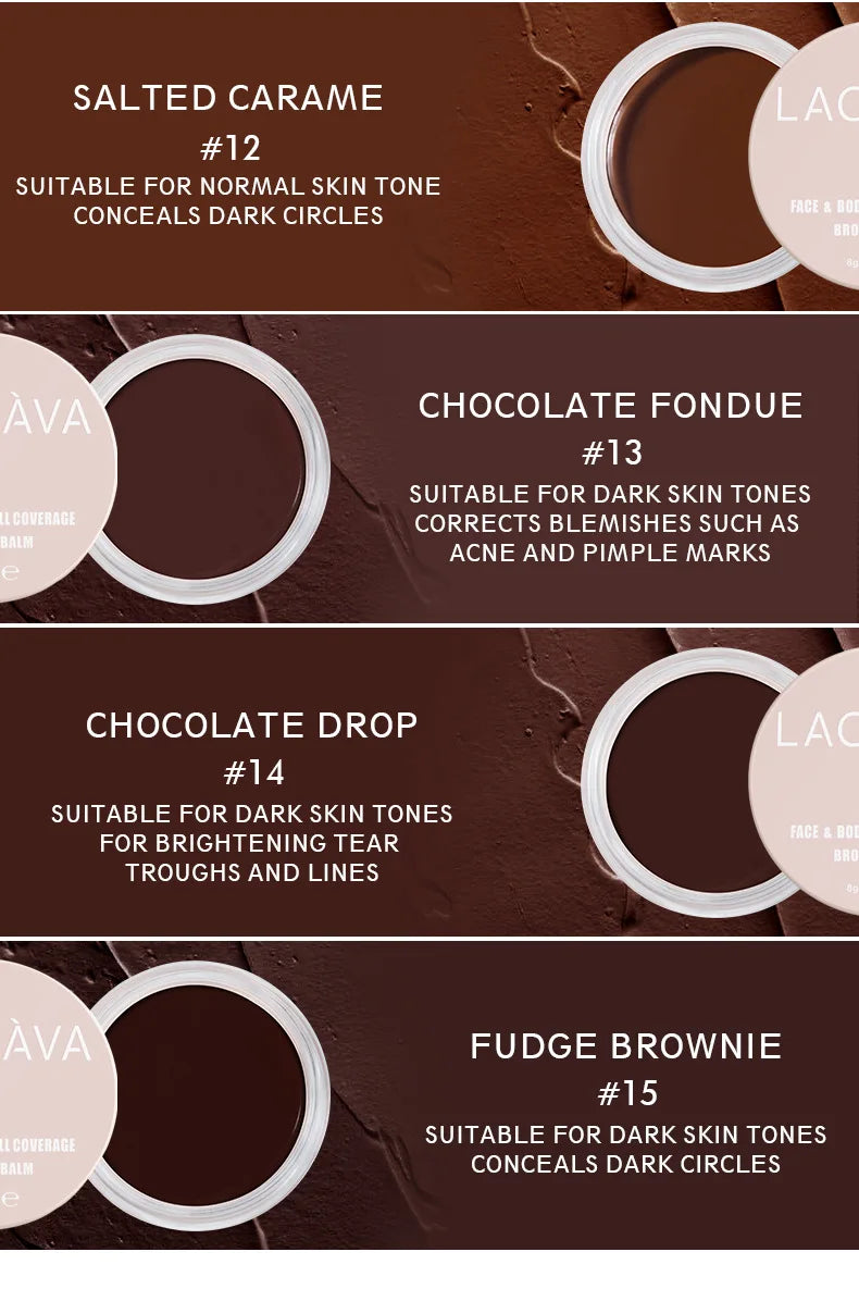 15 Colors Face Contour Concealer Cream Full Cover Blemish Acne Foundation Waterproof Concealer Base Makeup Palette Cosmetic