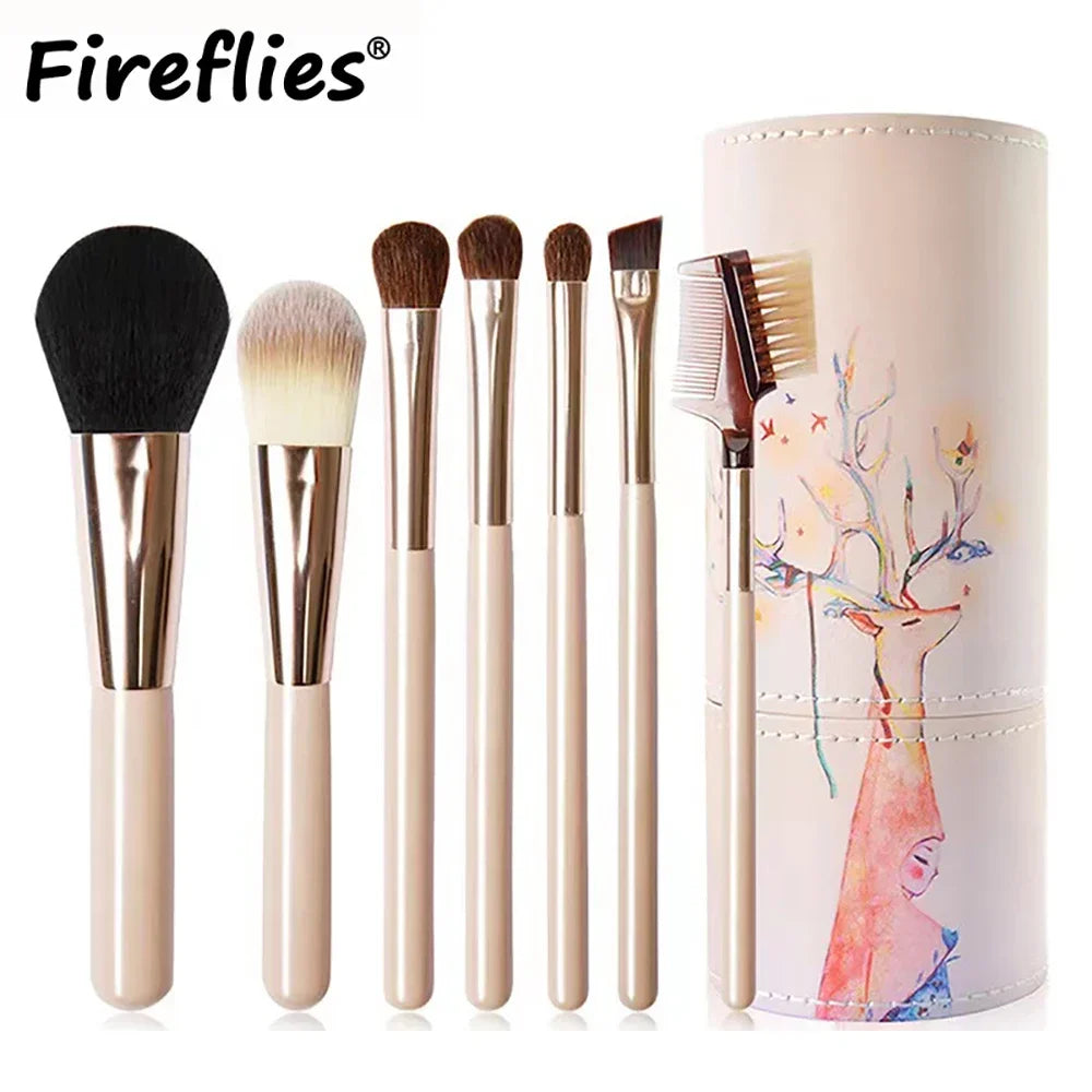 13/33pcs Professional Makeup Brush Set with Accessories for Combination Skin- Featuring Soft Brushes，Suitable for Beginners مكيا