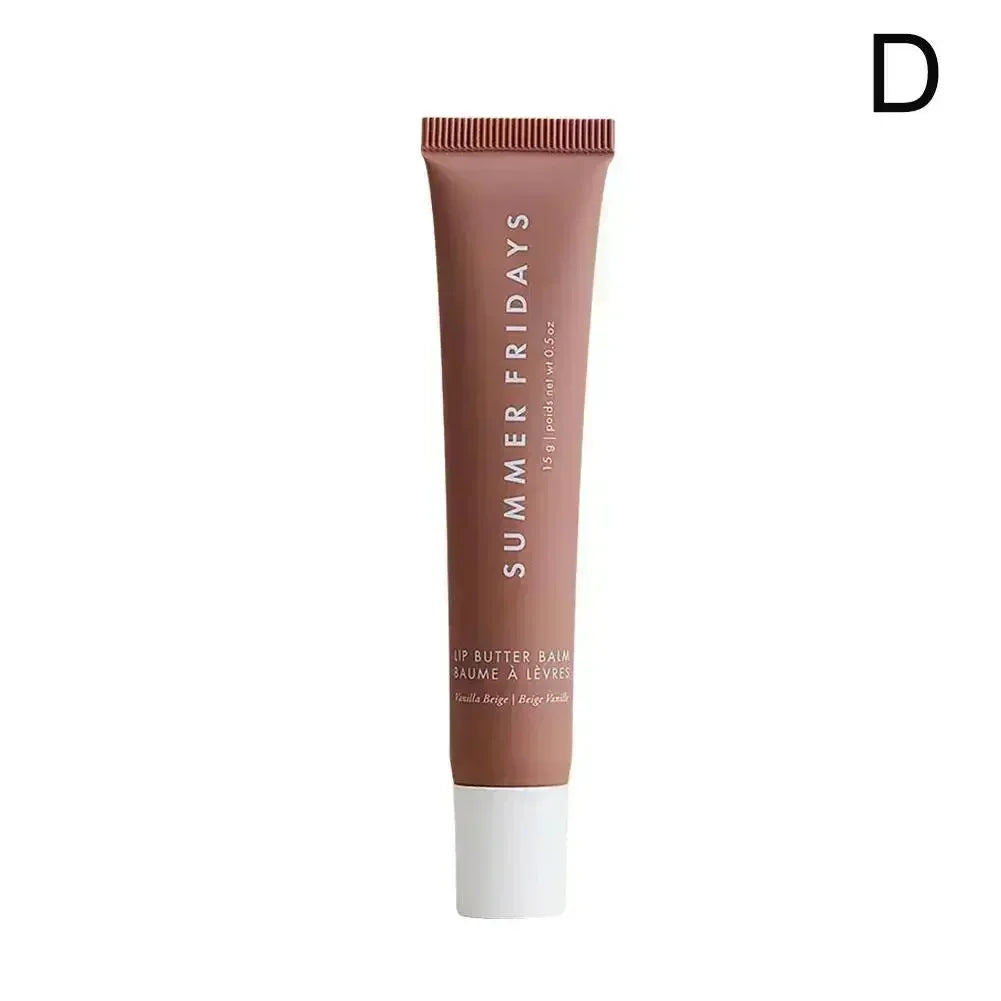 NEW Summer Fridays Mini Lip Gloss Set Vanilla Beige Lip Balm Long Lasting Moisturizing Smooth Soft Tube Makeup Lip Care Suit