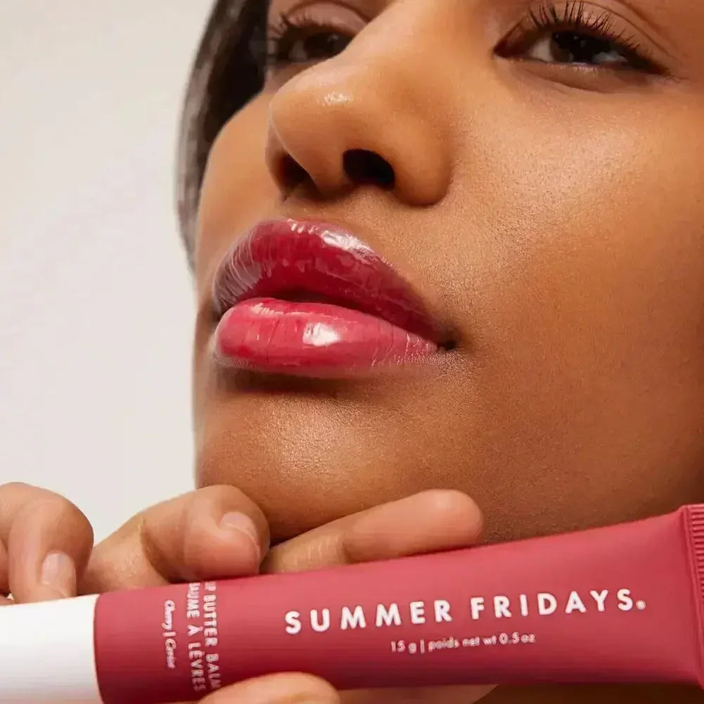 NEW Summer Fridays Mini Lip Gloss Set Vanilla Beige Lip Balm Long Lasting Moisturizing Smooth Soft Tube Makeup Lip Care Suit